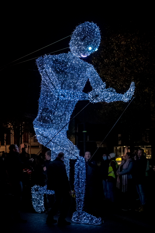 Landelijke Gilde Grote Willi Bedankt Lichtstoet Wuustwezel